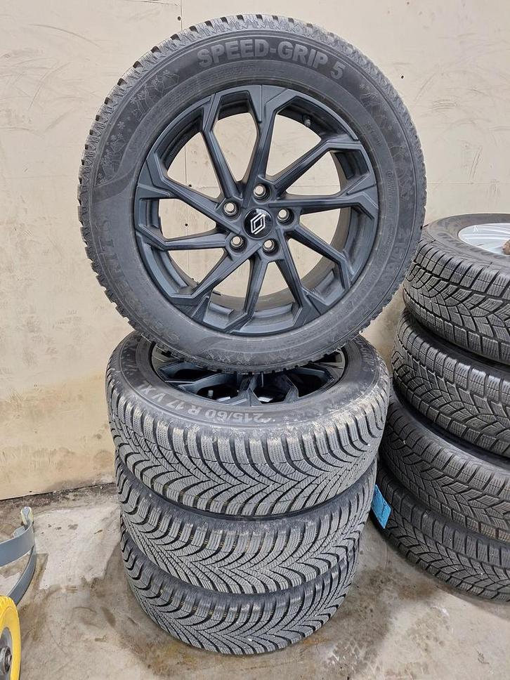Renault Symbioz Winterset 17 Inch, Auto-onderdelen, Banden en Velgen, Banden en Velgen, Winterbanden, 17 inch, 215 mm, Personenwagen