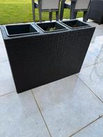 Plantenbak STOKKAND B30xL84xH60 zwart, Ophalen, Gebruikt, Tuin