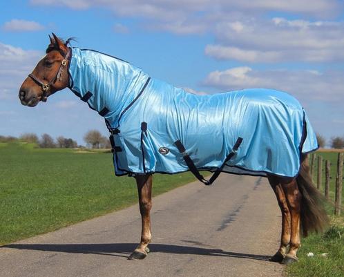 Profi-Rider Vliegendeken Sky Blue 175+185+195+205 SALE, Dieren en Toebehoren, Paarden en Pony's | Dekens en Dekjes, Nieuw, Deken