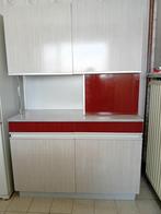 Vintage keukenkast, 100 à 150 cm, 25 à 50 cm, Brun, 150 à 200 cm