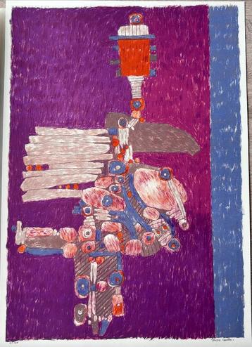 Pierre Courtin - lithografie beschikbaar voor biedingen