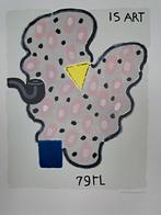 LUCASSEN Reiner "IS ART" kleurlitho, Antiek en Kunst, Ophalen of Verzenden
