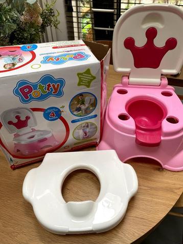 Roze 3-in-1 FisherPrice prinsessen kinderpotje (nieuwstaat!) beschikbaar voor biedingen