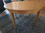 Tafel massief hout, Huis en Inrichting, Tafels | Eettafels, Ophalen, Zo goed als nieuw, Rond
