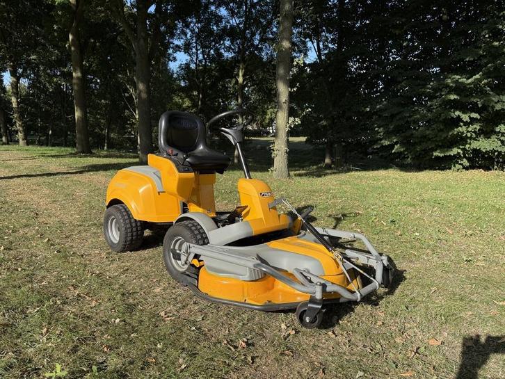Stiga park Silent frontmaaier / zitmaaier, Tuin en Terras, Zitmaaiers, Gebruikt