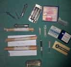 Chirurgische instrumenten-Vintage-Catgut- Jaren 50-Spuiten, Antiek en Kunst, Antiek | Gereedschap en Instrumenten, Ophalen of Verzenden