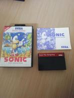 Sega master system spel Sonic, Ophalen of Verzenden, Gebruikt, Master System
