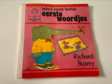 Rich Scarry Eerste baby boekje - eerste woordjes, Enlèvement ou Envoi, Utilisé, Richard Scarry