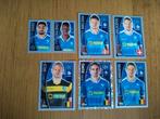 6 topps Champions League stickers KAA Gent, Ophalen of Verzenden, Zo goed als nieuw