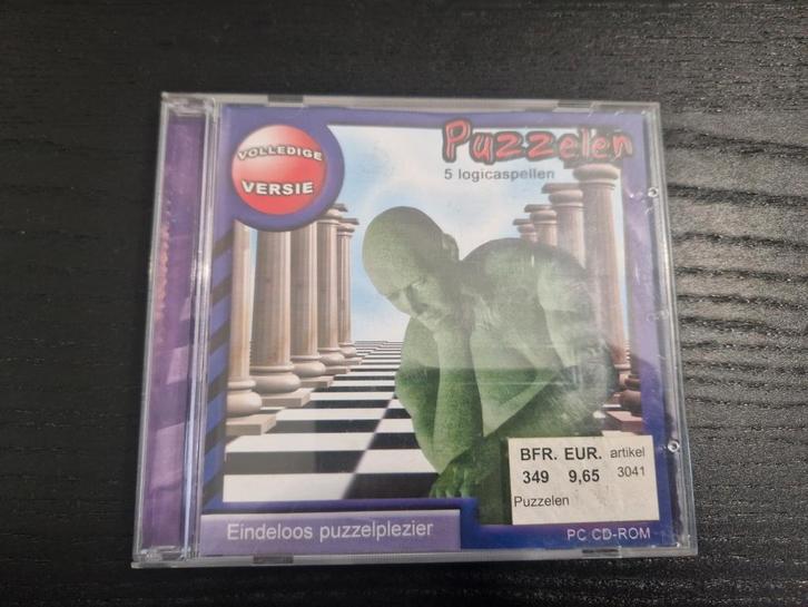 Vintage PC CD-Rom Puzzelspel, Games en Spelcomputers, Games | Pc, Zo goed als nieuw, Puzzel en Educatief, 1 speler, Ophalen of Verzenden
