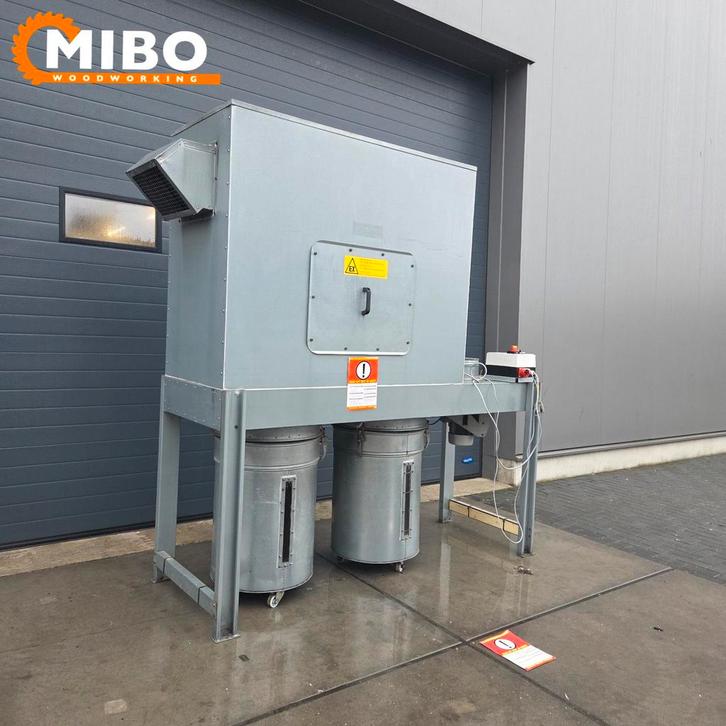 Holtrop jansma afzuiging 2 containers compact, Bricolage & Construction, Ventilation & Extraction, Enlèvement ou Envoi