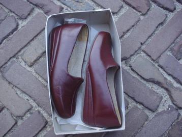 Gratis verzenden nieuwe bordeaux leren Rott pantoffels 36 beschikbaar voor biedingen