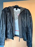 Veste en cuir Gipsy by Mauritius — Noir, Enlèvement ou Envoi, Gipsy by Mauritius, Taille 52/54 (L), Porté