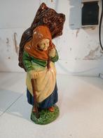 Vlaams aardewerk takkendraagster herfst, Antiek en Kunst, Antiek | Keramiek en Aardewerk, Ophalen of Verzenden