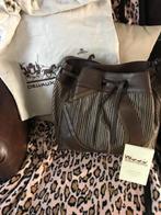 Delvaux vintage tas, Handtassen en Accessoires, Tassen | Damestassen, Verzenden, Gebruikt, Bruin, Schoudertasje