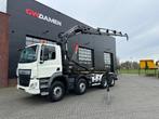 DAF CF 460 8x4 Haaksysteem / Kraan Euro 6 (bj 2015), Achterwielaandrijving, Xenon verlichting, 338 kW, Wit