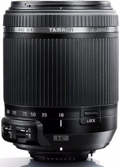 Lens TAMRON 18-200MM F/3.5-6.3 DI II VC voor Nikon, Audio, Tv en Foto, Foto | Lenzen en Objectieven, Zo goed als nieuw, Telelens