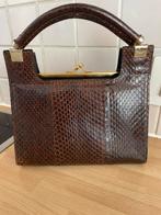 Mooie vintage dames handtas, Handtassen en Accessoires, Tassen | Damestassen, Ophalen, Zo goed als nieuw, Handtas