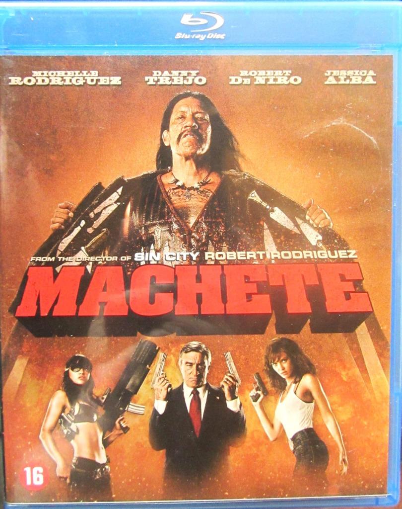 BLU-RAY DVD ACTIE -MACHETE (STEVEN SEAGAL- DANNY TREJO), Alle leeftijden, Ophalen of Verzenden, Zo goed als nieuw, Actiethriller
