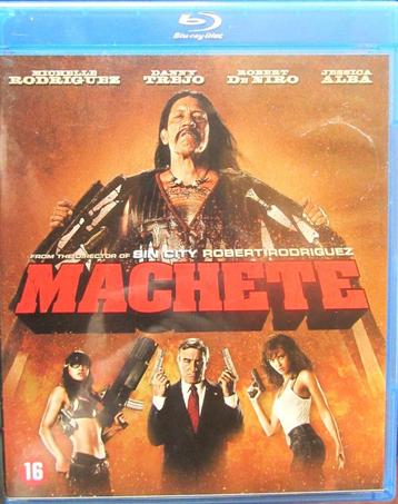 BLU-RAY DVD ACTIE -MACHETE (STEVEN SEAGAL- DANNY TREJO) beschikbaar voor biedingen