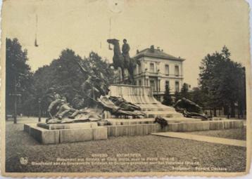 Postkaart Antwerpen gesneuvelden 1914-18 beschikbaar voor biedingen