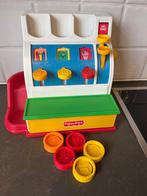 Retro kassa Fisher Price met munten, Kinderen en Baby's, Ophalen of Verzenden, Gebruikt, Speelset