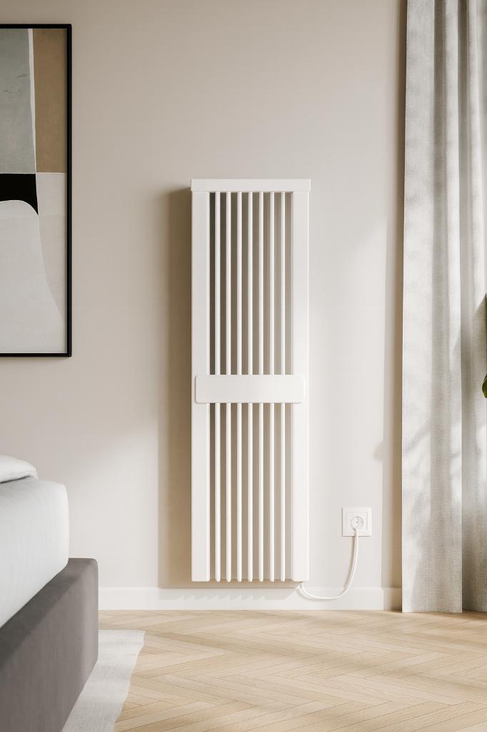 AeroFlow SLIM TALL 1600 + Thermostaat X3D, Doe-het-zelf en Bouw, Verwarming en Radiatoren, Gebruikt, Radiator, 800 watt of meer