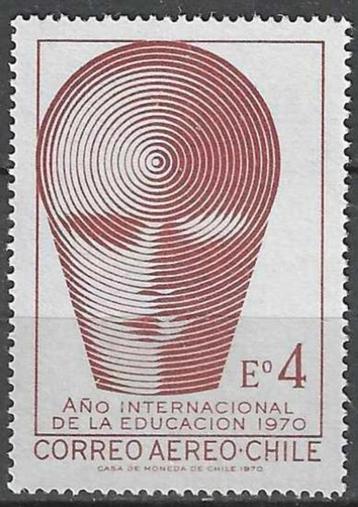 Chili 1970 - Yvert 268PA - Internationaal Jaar Opleiding (PF beschikbaar voor biedingen