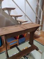 Oude schoolbank, Enlèvement