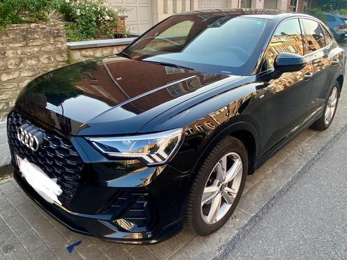 Audi Q3 Sportback S Line 35 TFSI Stronic Zwart, Auto's, Audi, Particulier, Q3, ABS, Achteruitrijcamera, Adaptive Cruise Control