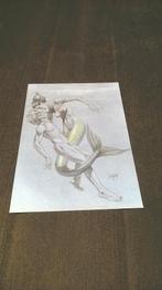 Carte postale André Juillard pour Galerie Champaka, Neuf, Enlèvement ou Envoi, Une BD, André Juillard