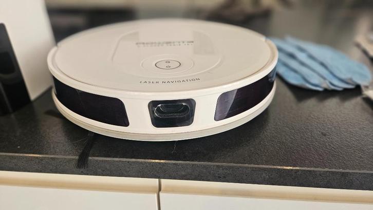 Robotstofzuiger met dweilfunctie - nog in garantie, Elektronische apparatuur, Stofzuigers, Zo goed als nieuw, Robotstofzuiger