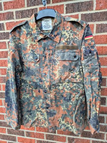 Flecktarn Bundeswehr jas — maat L (175-185/100) beschikbaar voor biedingen