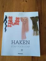 Haken stap voor stap, Enlèvement ou Envoi, Comme neuf, Crochet, Patron ou Livre