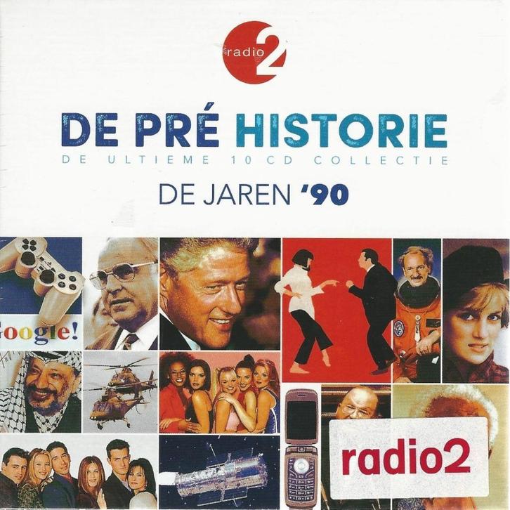 10CD-BOX * DE PRE HISTORIE - ULTIEME COLLECTIE - 90s -Vol. 1, Cd's en Dvd's, Cd's | Pop, Nieuw in verpakking, 1980 tot 2000, Ophalen of Verzenden