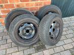 Winterbanden met stalen velgen, Auto-onderdelen, Banden en Velgen, Ophalen, Gebruikt, 15 inch, Velg(en)