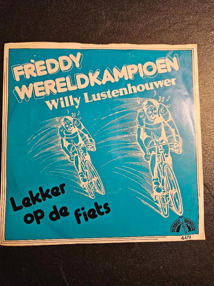 Willy Lustenhouwer -Freddy Wereldkampioen, CD & DVD, Vinyles Singles, Utilisé, Single, En néerlandais, 7 pouces, Enlèvement ou Envoi