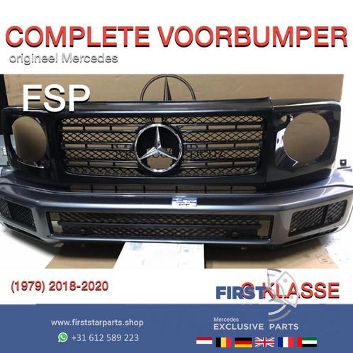 W463 G KLASSE AMG VOORBUMPER GRIJS origineel Mercedes AMG 63, Auto-onderdelen, Carrosserie, Bumper, Mercedes-Benz, Voor, Gebruikt