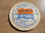 KLM 30YEAR bierkaart, Ophalen of Verzenden, Zo goed als nieuw