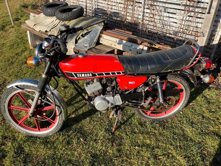 Yamaha RD 50 M, Fietsen en Brommers, Brommers | Oldtimers, Yamaha, Ophalen