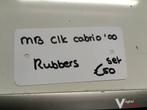 Mercedes CLK Cabrio 2.0 compressor 2000 Diverse Rubbers  set, Ophalen of Verzenden, Gebruikt