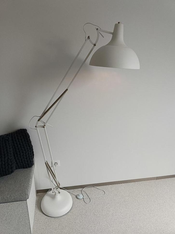 XXL vloerlamp bureaulamp model 185 cm, Huis en Inrichting, Lampen | Vloerlampen, Zo goed als nieuw, 150 tot 200 cm, Metaal, Ophalen