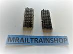 3600KG1/2 MARKLIN HO - 2 x RECHTE KONTAKTRAIL like 5145, Wisselstroom, Gebruikt, Rails, Ophalen of Verzenden