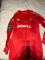 Gesigneerd en matchworn shirt Djurgarden, Sport en Fitness, Voetbal, Ophalen, Zo goed als nieuw, Shirt