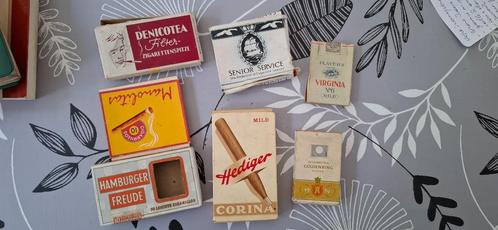 Anciens paquets de cigares et cigarettes, Verzamelen, Rookartikelen, Aanstekers en Luciferdoosjes, Ophalen of Verzenden