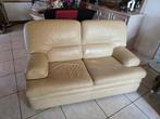 salon 2 en 3 zits te koop, Ophalen, Gebruikt, Driepersoons, Leer