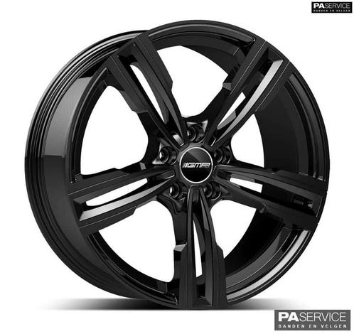 Nw 19 inch Black GMP Reven BMW X4 F26 set inc Continental RF, Auto-onderdelen, Banden en Velgen, Velg(en), 19 inch, Ophalen of Verzenden