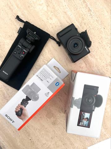 Caméra de vlogging Sony ZV-1F + trépied, Enlèvement, Comme neuf, Sony