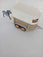 Playmobil van ,cheval, Comme neuf, Enlèvement ou Envoi