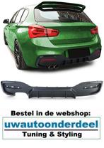 Diffuser Mat Zwart Dubbele Uitlaat Links Voor Bmw 1 Serie F2, Verzenden